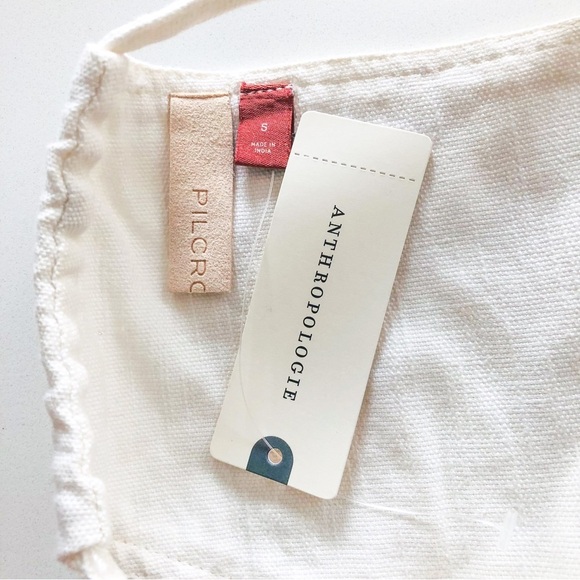 Pilcro Striped Ruffle Sleeve Button-Front Cami – Size Small NWT - Picture 10 of 14